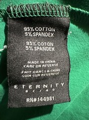 Eternity BC/AD Mens Size Med Authentic S/S T-shirt Brazil Race Green Rare