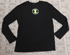 New Ben 10 Alien Force Men’s Long Sleeve Tee T-Shirt – Size XL – Cartoon Network