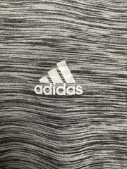 NEW Adidas Climalite Large Men’s Gray T-Shirt Short Sleeve Crew Neck 3S Tee NWT