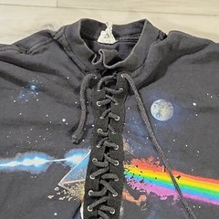 Pink Floyd Men’s T-Shirt Large Black Vintage Graphic Short Sleeve Drawstring