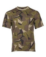Swedish M90 Camo Military Shirt Cotton T-Shirt Sizes M to 3XL Army Pattern NEW