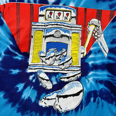 New Unworn Vtg Grateful Dead Las Vegas Band T Shirt Ripple Junction 90s Tie Dye