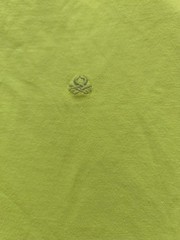 Vintage y2k united colors of Benetton Italy apple green crew neck shirt xl