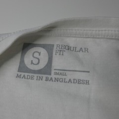 Cedarwood State T Shirt White Casual 100% Cotton Essential Minimalist Size S