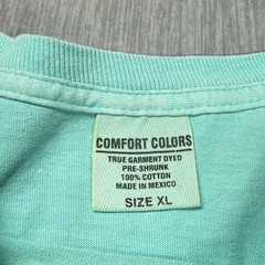 The Seaside Style T-Shirt Size XL Teal Blue Comfort Colors Long Sleeve