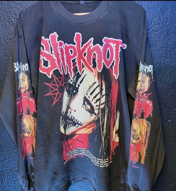 Slipknot 25th Anniversary Long Sleeve Shirt Custom Multi-Print Shaka Wear Tshirt