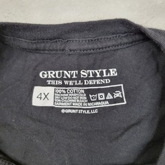 Grunt Style T Shirt Men XXXXL Patriot Military Tactical Veteran 2A Protect 516