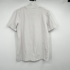 PACT Organic Cotton White V-Neck T-Shirt Large SS Sustainable Comfort Basic