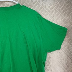 Holiday Time Adult XL T-Shirt Green Elf Santas Helper Short Sleeve Crew Neck