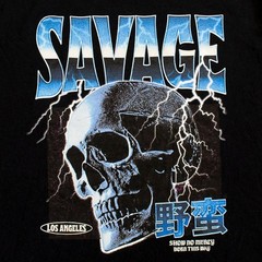 Savage Los Angeles “Show No Mercy – Born This Way” Mens T Shirt Size 3XL Hybrid