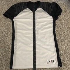 Augusta Sportswear Half-Elastic Cuff Slant Football Jersey Size Large V Neck