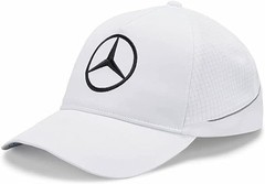 Mercedes AMG Petronas Motorsport F1 Mens Team Shirt White 2020 + Team Cap