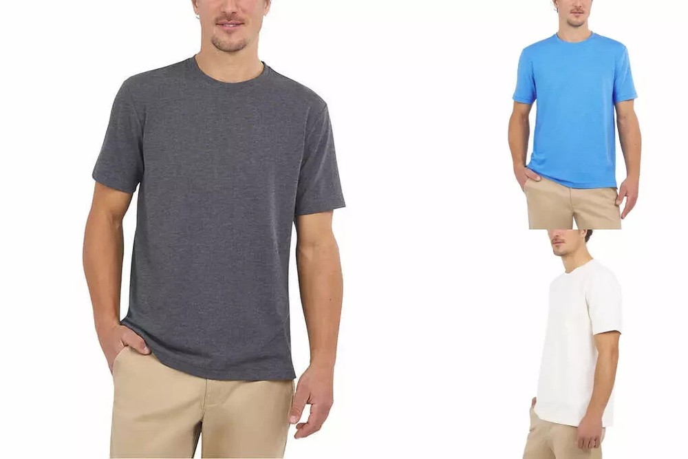 Lands’ End Men’s Tee Classic Fit 4-Way Stretch | B24