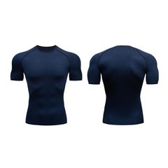 Men’s Easy Care Tight Top Polyester Round Neck for All Season Activities