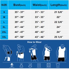 Sculptcore Men’s Body Shaper Compression Ionic Shaping Shirt Slimming Tank Top