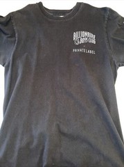 Billionaire Boys Club x Private Label Moon Crater Tee Size Small Pharrell Logo