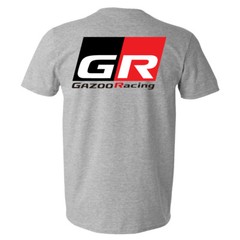 GR GAZOO RACING Men’s Grey T-Shirt Size S to 5XL