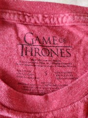 Game Of Thrones T Shirt Red Small Well Worn