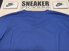 Nike Court Slam Men’s Dri-FIT ADV Tennis Top – FZ6934 539 – Blue – Size: L – NWT