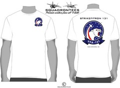 VFA-131 Wildcats Logo Back Squadron T-Shirt – USN Licensed Product