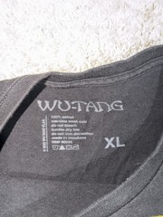 Wu-Tang Black Yellow Graphic Men’s Size XL Cotton Crew Neck Short Sleeve T-Shirt