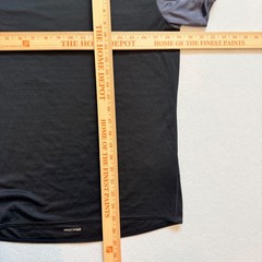 Adidas Response Climalite Running Shirt Mens Small Black Grey Athletic Tee Gym
