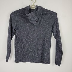 APT.9 Hooded Shirt Mens L Cotton/Poly Blend Performance Premier Flex Gray Heathr