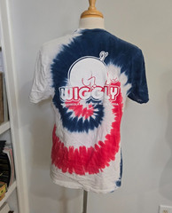 PIGGLY WIGGLY TIE DYED T-SHIRT SZ LARGE L PIG FRONT & PIG BACK JULY 4th