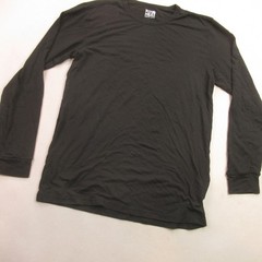 32 Degrees Shirt Mens Small Long Sleeve Lightweight Workout Crew Neck Black
