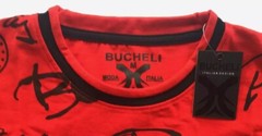 Men’s Bucheli Cotton T Shirt,Italian Style,Slim Fit,Stretch S……A6.A
