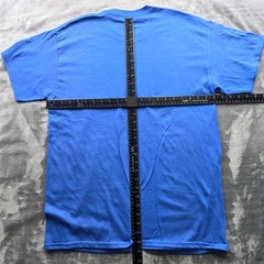 Gildan Pepsi T-Shirt Large Blue Mens Regular Fit Cotton Graphic Logo Soda Pop