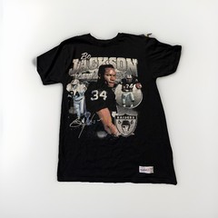Mitchell & Ness “Nostalgia Co.” Bo Jackson Oakland/LA Raiders Graphic T-Shirt XL