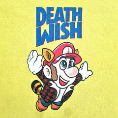Original DEATHWISH Skateboards Shirt L 2020 Jon Dickson Super Mario Bros Skate