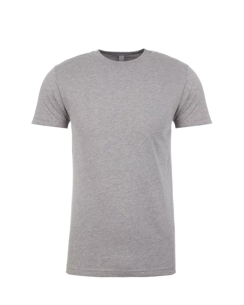 Next Level Gray Unisex Short Sleeve CVC Blank Crew Neck T-Shirt N6210