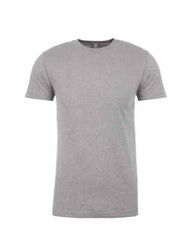 Next Level Gray Unisex Short Sleeve CVC Blank Crew Neck T-Shirt N6210