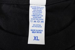 Brisco Brands Adult XL Black Short Sleeve PILOT Graphic Crew Neck T-Shirt New