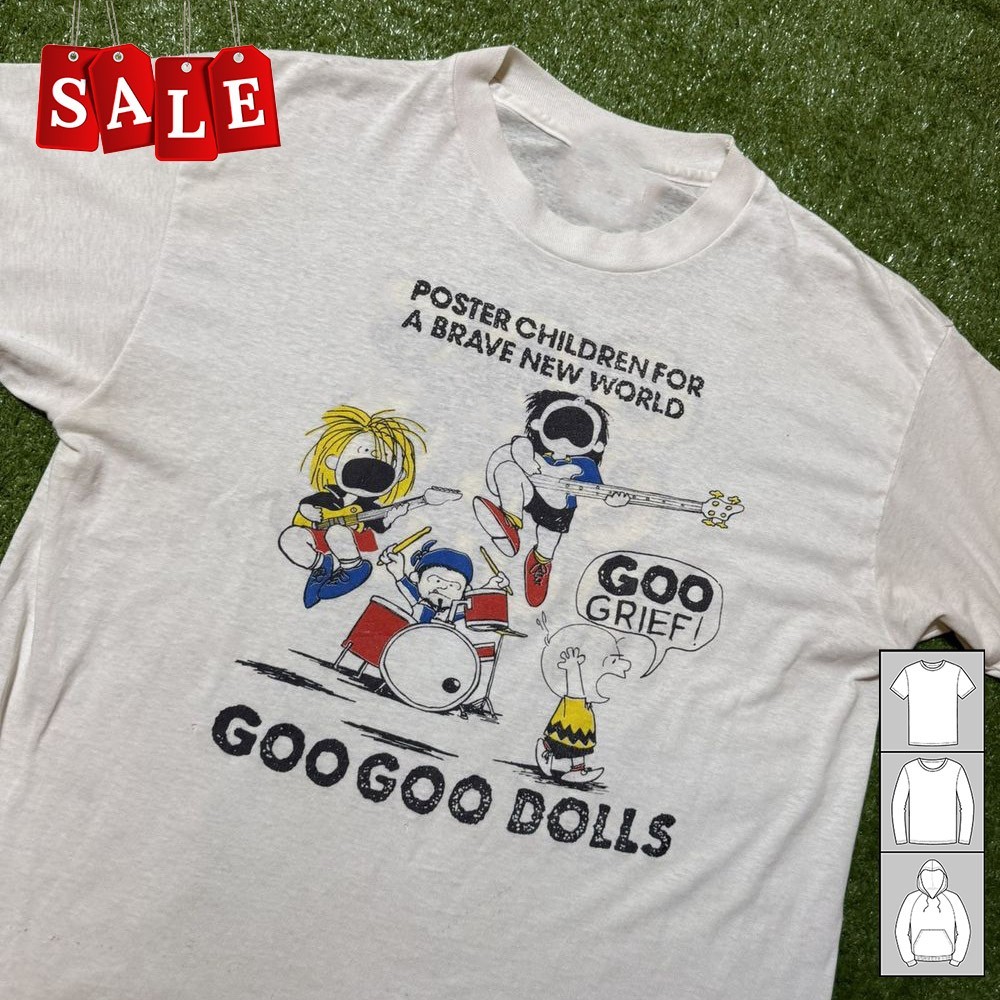 New Vintage 90’s Goo Goo Dolls Gift For Fans Unisex S-5XL Shirt BI241