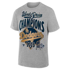 Big & Tall Los Angeles Dodgers World Series Champs Locker Room T-Shirt 3X 4X 5X