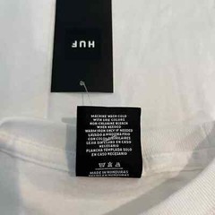 HUF Worldwide T-Shirt Men’s Size M White Best Friends Graphic Logo New NWT
