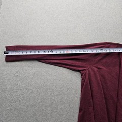 Saddlebred Men’s Large Maroon Half Turtle Neck Long Sleeve