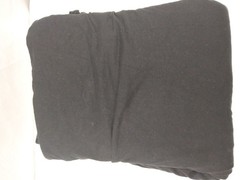 Gildan Heavy Cotton Tagless V Neck Layflat Collar Black Size 2XL T-shirts
