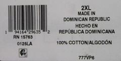 Hanes Men’s Soft Breathable 6 Pack V Necks BM7 White Size: 2XL NWT