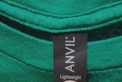 Camping King Green Graphic T-Shirt Anvil Lightweight 100% Cotton Mens Large