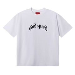 Godspeed Floral Skull Skeleton Vintage Streetwear Graphic Tee T-Shirt