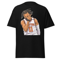 Jalen Brunson Shirt New York Basketball Tee Three Point Fingers Tee