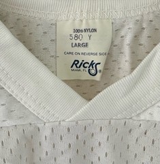 vintage mesh football jersey mens size large deadstock NWOT 80s made in USA