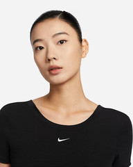 Nike Sportswear Chill Knit Women’s Tight Scoop Back Mini Rib FN3665-010 JP Size