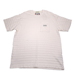 Scotch & Soda Textured Pocket T-Shirt Mens 2XL Relaxed Fit Eggnog White Tee