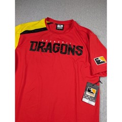 Overwatch League Shanghai Dragons Inaugural Season Jersey Red Yellow Mens Small