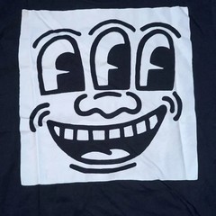 NEW Keith Haring x Shoe Palace Black Graphic T-Shirt 100% Cotton Men’s Size Med